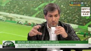 Bruno de Carvalho é entrevistado na SportingTV a 05/09/2017