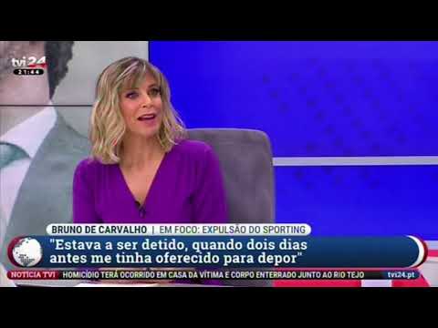 Entrevista de Bruno de Carvalho na TVI 24