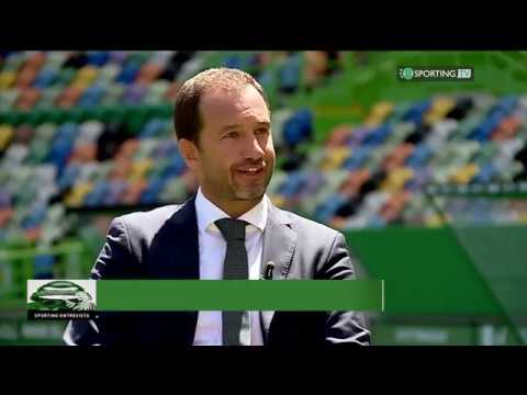 Frederico Varandas é entrevistado na SportingTV