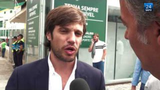 João Benedito é abordado no dia de eleições 2018