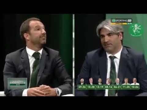 Rui Jorge Rego e Frederico Varandas em debate eleitoral