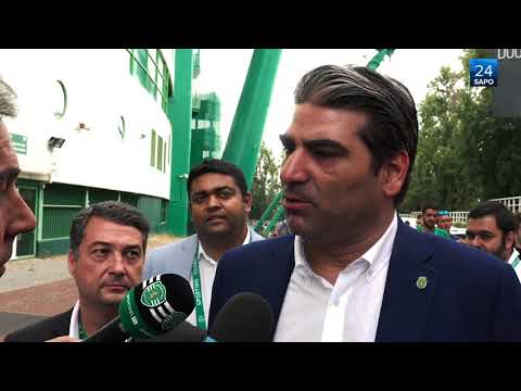 Rui Jorge Rego fala aos jornalistas em dia de eleições