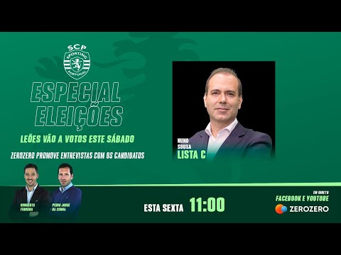 Candidato Nuno Sousa em entrevista ao ZeroZero eleições 2022