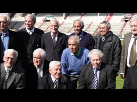 Os heróis do troféu da Taça dos Vencedores das Taças