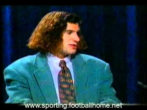 Luís Figo dá entrevista ao programa Domingo Desportivo
