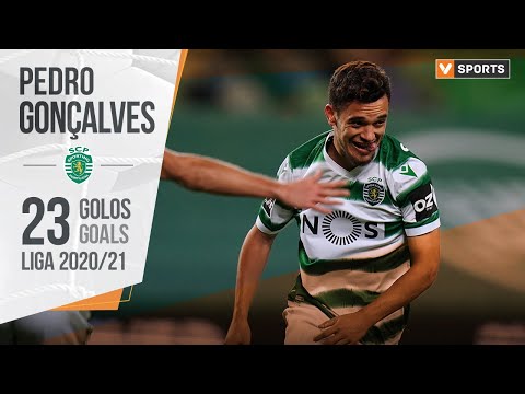 Pedro Gonçalves e os 23 golos na Liga NOS 2020/21