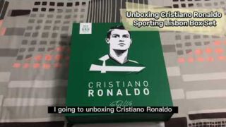 Unboxing da caixa Cristiano Ronaldo, edição limitada